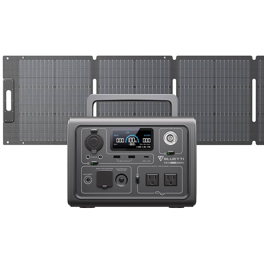 Amazon.co.jp: BLUETTI ポータブル電源 ソーラーパネルセット
